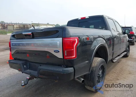 2015 Ford F150 Supercrew из США, поврежденный, VIN 1FTFW1EG2FFA86566